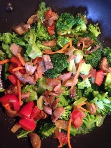 Add mixed vegetables